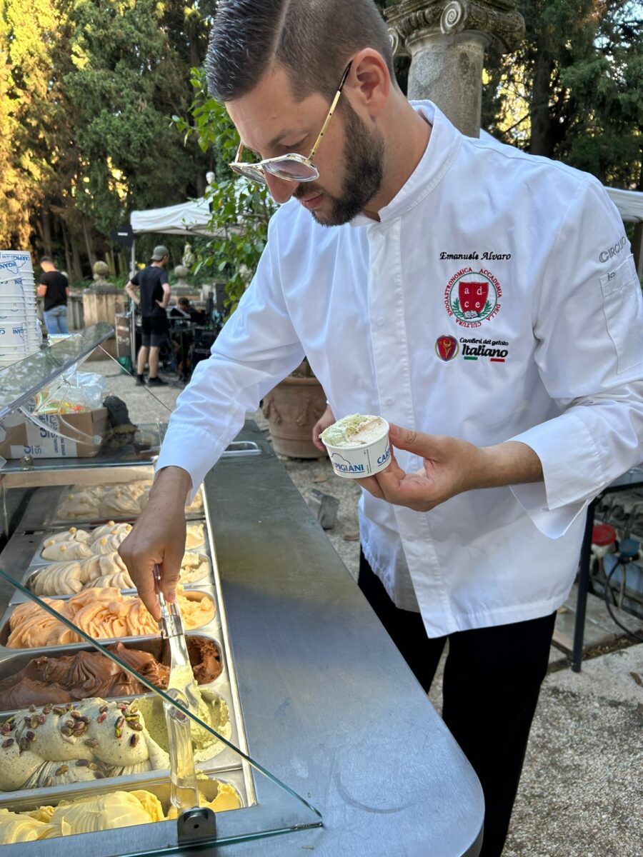 Emanuele Alvaro gelatiere Roma gelato artigianale corsi e consulenze